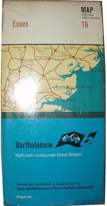 Bartholomew 1967, Sheet 16 cover